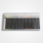 Set marker tip pensulă Watercolour Brush Pens – 24 culori