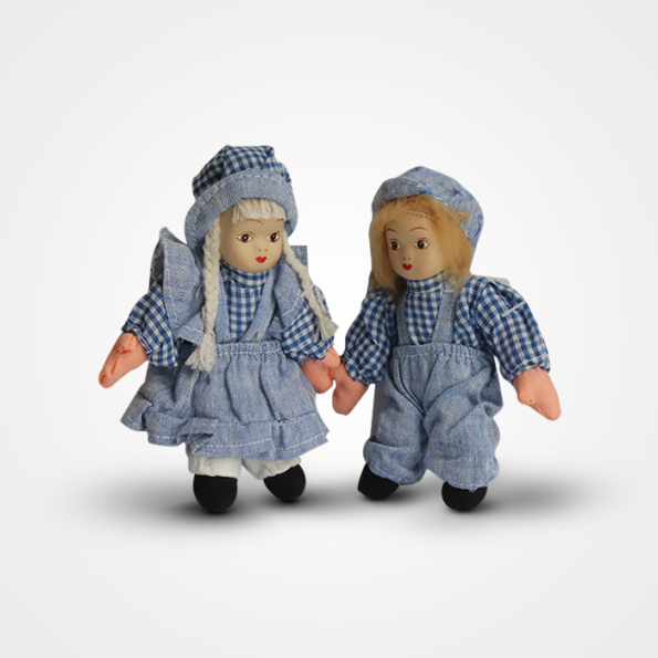 Pereche Figurine decorative Hansel și Gretel