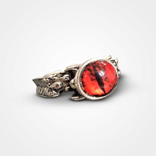 Inel Dragon Eyes Red