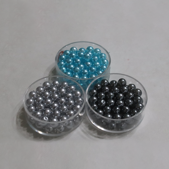 Perle de sticlă 6 mm – diferite culori