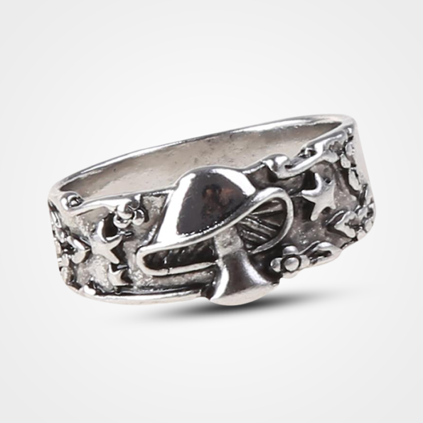 Inel Argint Ciupercă